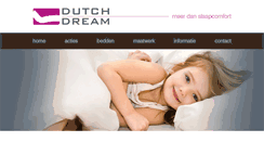 Desktop Screenshot of dutchdreamslapen.nl